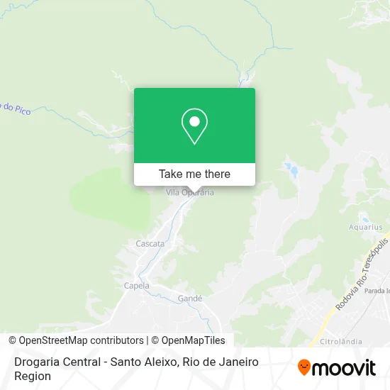 Drogaria Central - Santo Aleixo map
