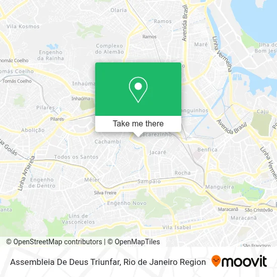Assembleia De Deus Triunfar map