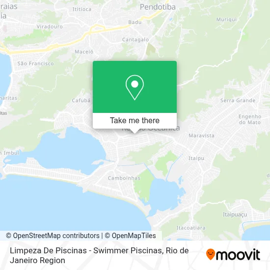 Limpeza De Piscinas - Swimmer Piscinas map