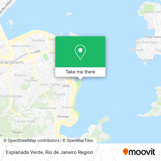 Esplanada Verde map