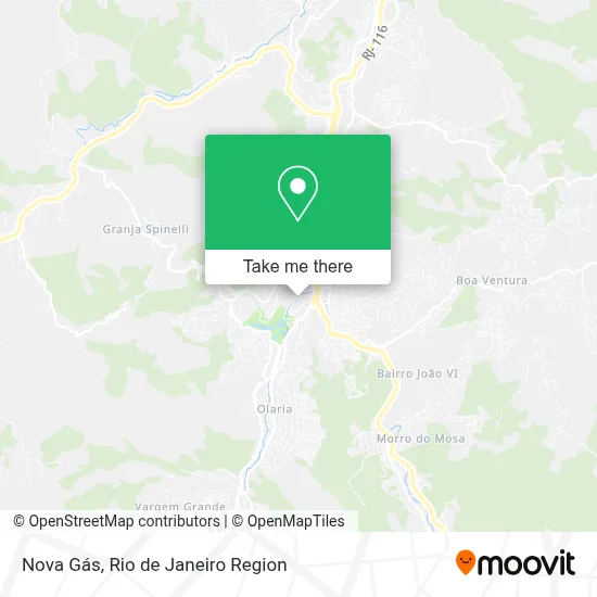 Nova Gás map
