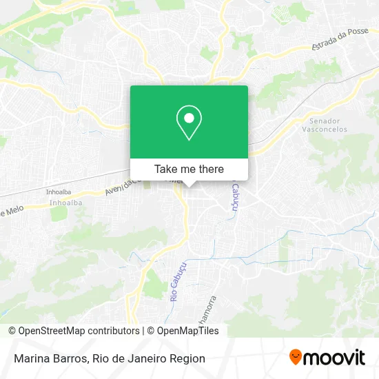 Marina Barros map