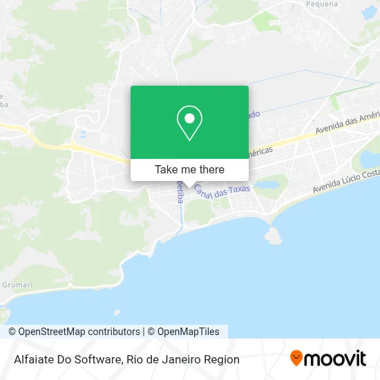 Alfaiate Do Software map