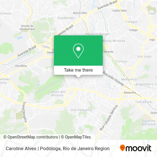 Caroline Alves | Podóloga map