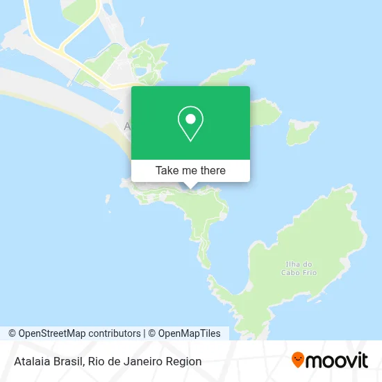 Atalaia Brasil map