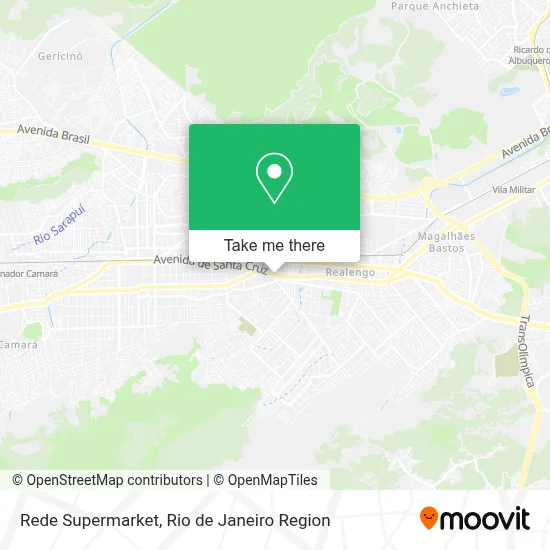 Rede Supermarket map