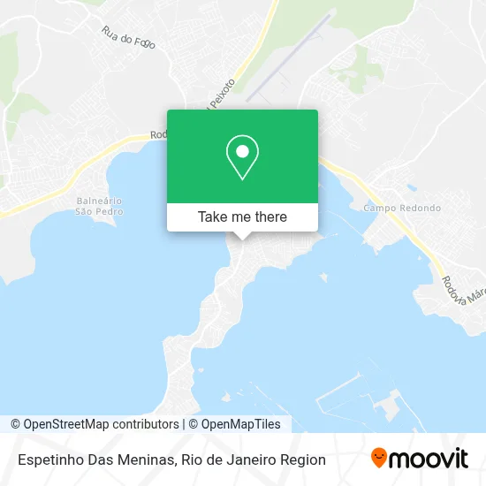 Espetinho Das Meninas map