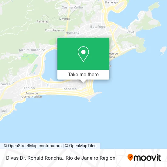 Divas Dr. Ronald Roncha. map