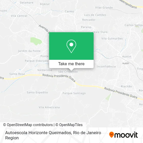 Autoescola Horizonte  Queimados map