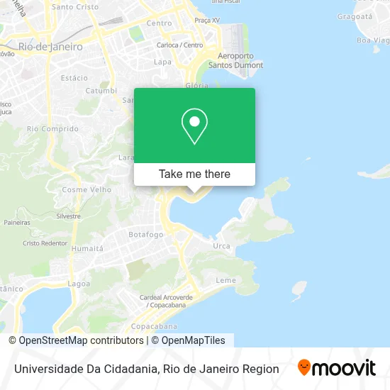Universidade Da Cidadania map