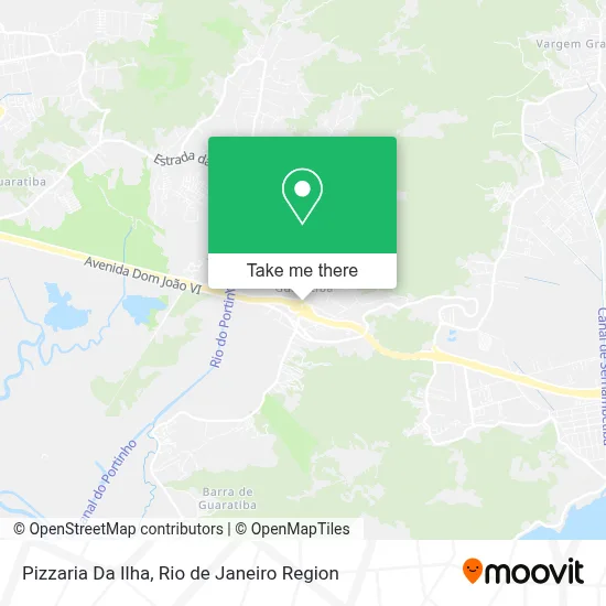 Pizzaria Da Ilha map