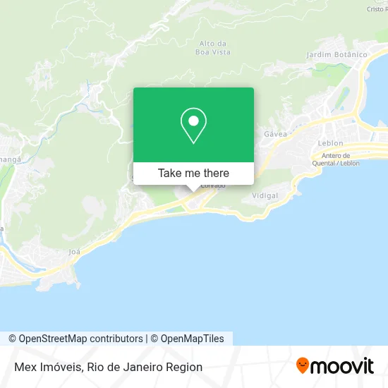 Mex Imóveis map