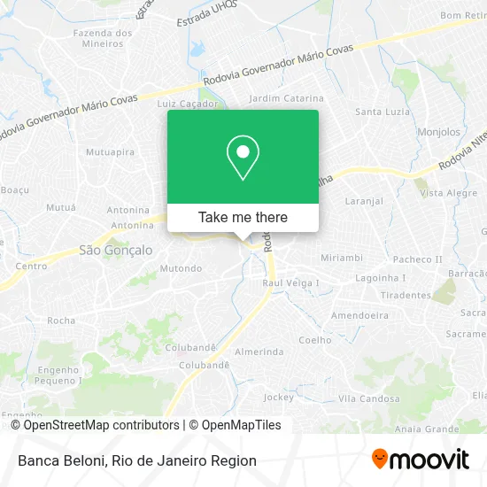 Banca Beloni map