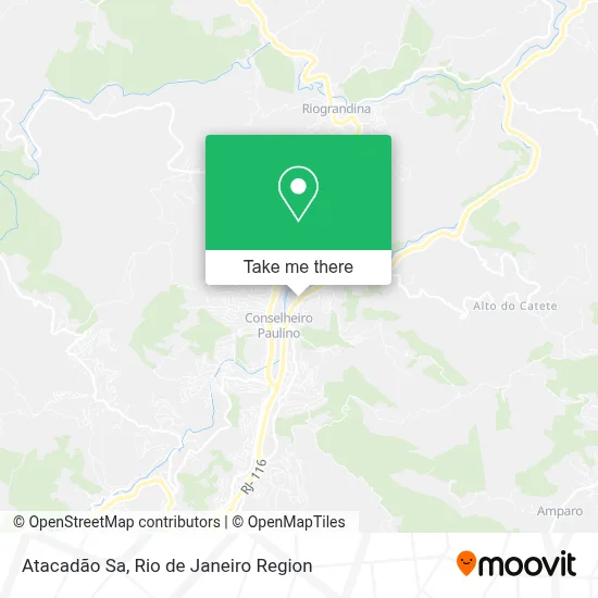 Atacadão Sa map