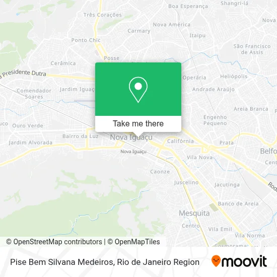 Pise Bem Silvana Medeiros map
