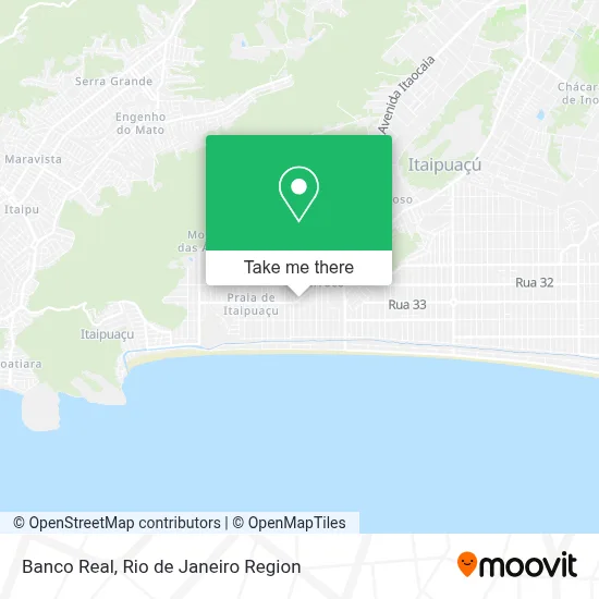 Banco Real map