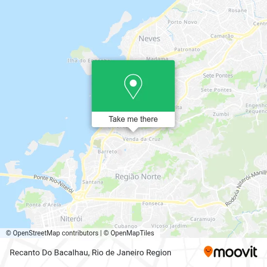 Recanto Do Bacalhau map