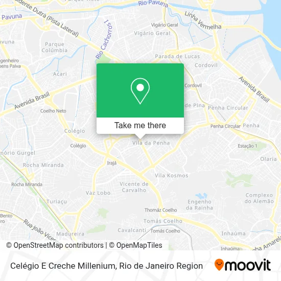 Celégio E Creche Millenium map