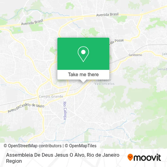 Assembleia De Deus Jesus O Alvo map
