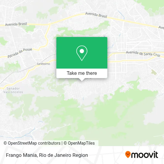 Frango Mania map