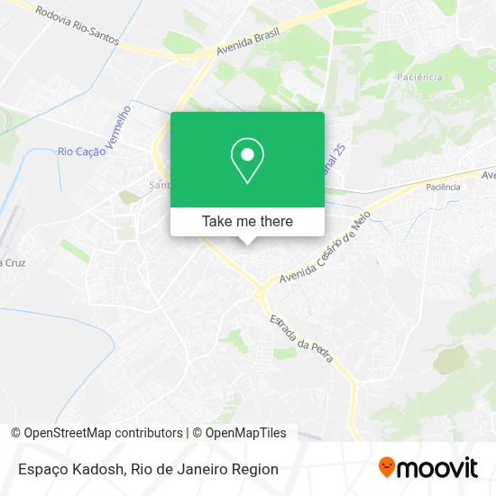 Espaço Kadosh map
