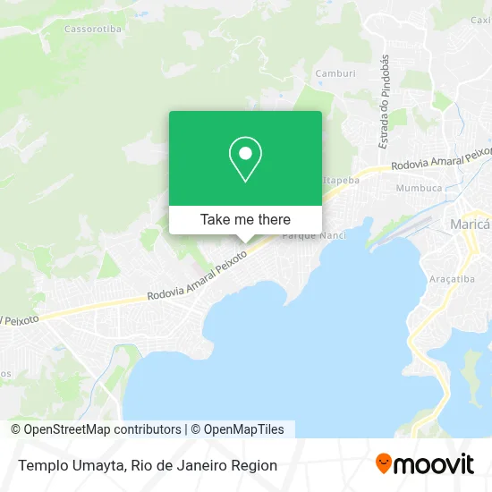 Templo Umayta map