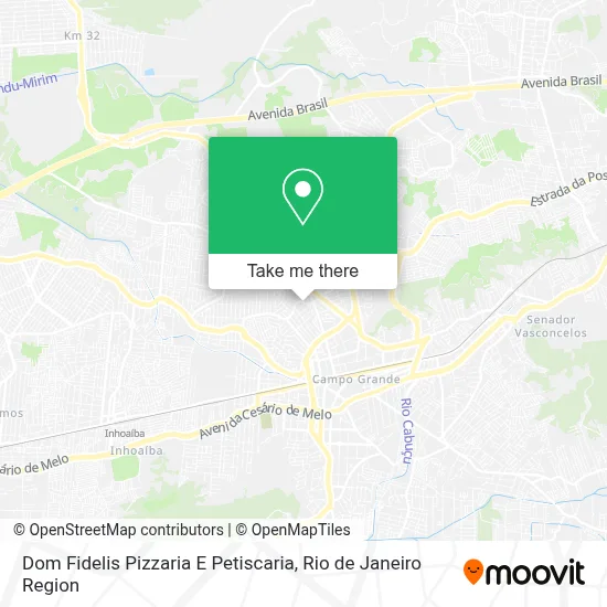 Dom Fidelis Pizzaria E Petiscaria map