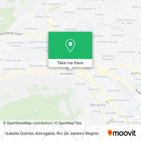 Isabela Gomes Advogada map