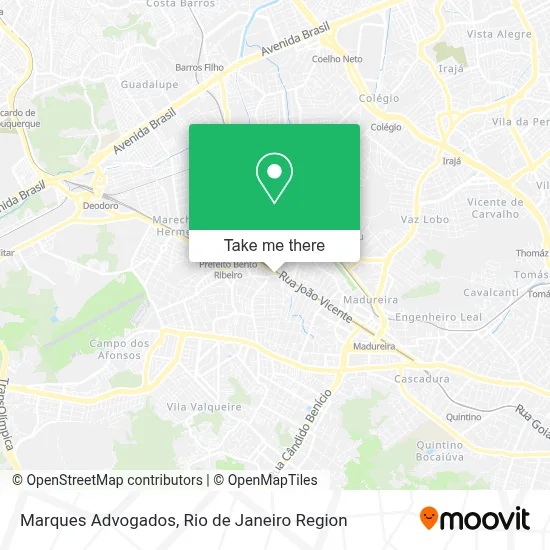 Marques Advogados map
