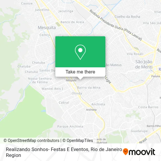 Realizando Sonhos- Festas E Eventos map