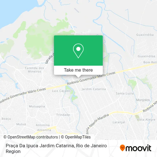 Praça Da Ipuca Jardim Catarina map