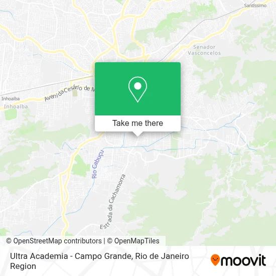 Ultra Academia - Campo Grande map