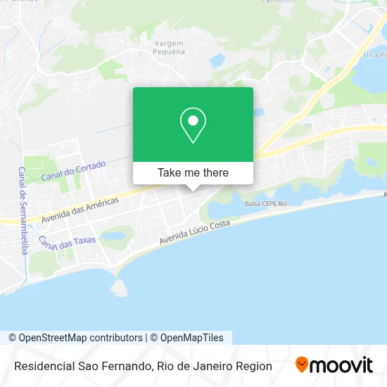 Residencial Sao Fernando map