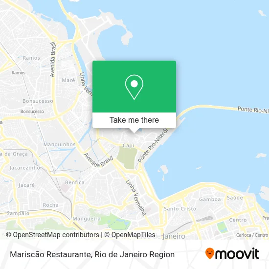 Mariscão Restaurante map