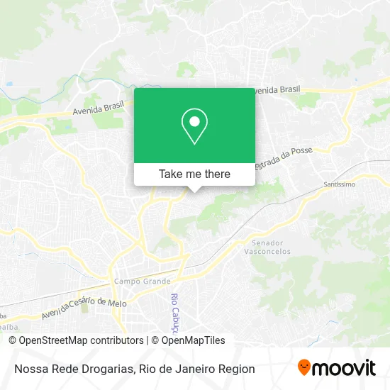 Nossa Rede Drogarias map