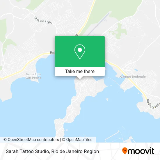 Sarah Tattoo Studio map