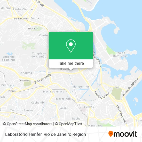 Laboratório Henfer map