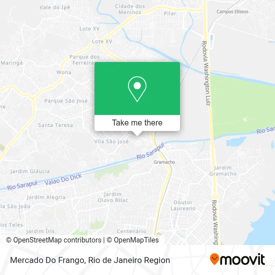 Mercado Do Frango map