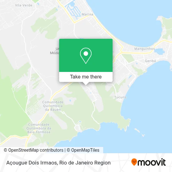 Açougue Dois Irmaos map