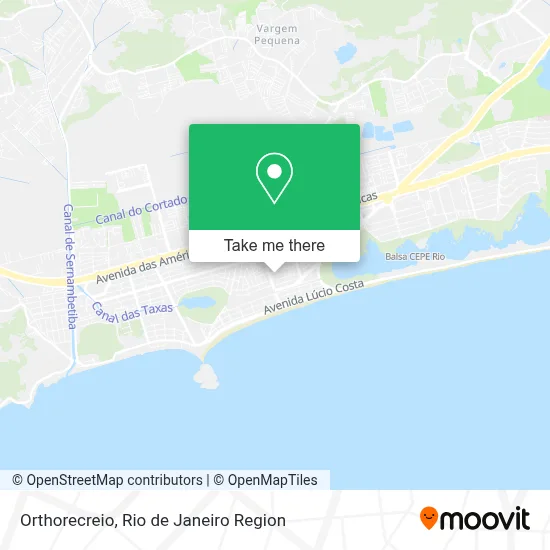 Orthorecreio map
