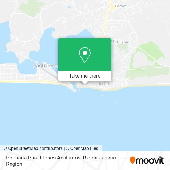 Pousada Para Idosos Acalantos map