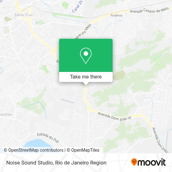 Noise Sound Studio map