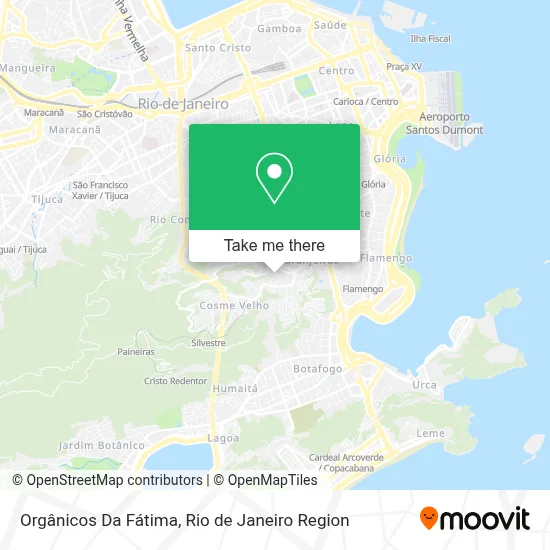 Orgânicos Da Fátima map