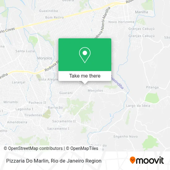 Pizzaria Do Marlin map