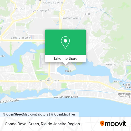 Condo Royal Green map