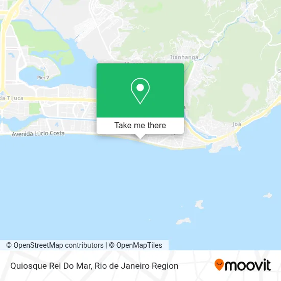 Quiosque Rei Do Mar map