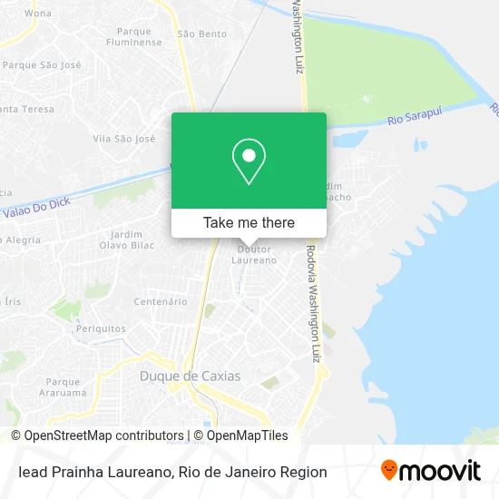 Iead Prainha Laureano map