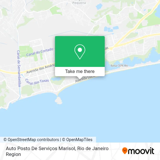 Auto Posto De Serviços Marisol map