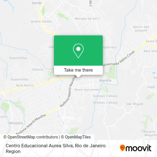 Centro Educacional Aurea Silva map