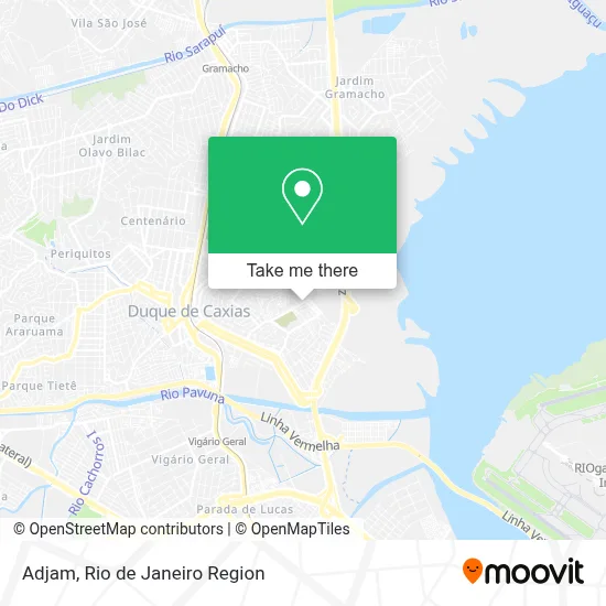 Adjam map